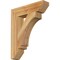 Ekena Millwork Imperial Slat Rough Sawn Bracket, Western Red Cedar, 4"W x 18"D x 22"H BKT04X18X22IMP06RWR - alternate 1